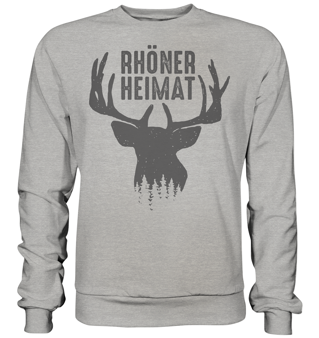 RHÖN HIRSCH - Basic Sweatshirt